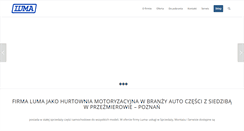 Desktop Screenshot of luma.com.pl