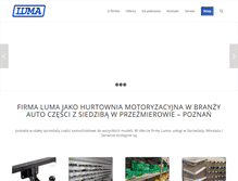 Tablet Screenshot of luma.com.pl