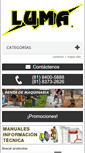 Mobile Screenshot of luma.com.mx