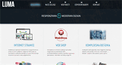 Desktop Screenshot of luma.hr