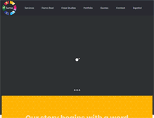Tablet Screenshot of luma.co.cr