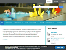 Tablet Screenshot of luma.fi